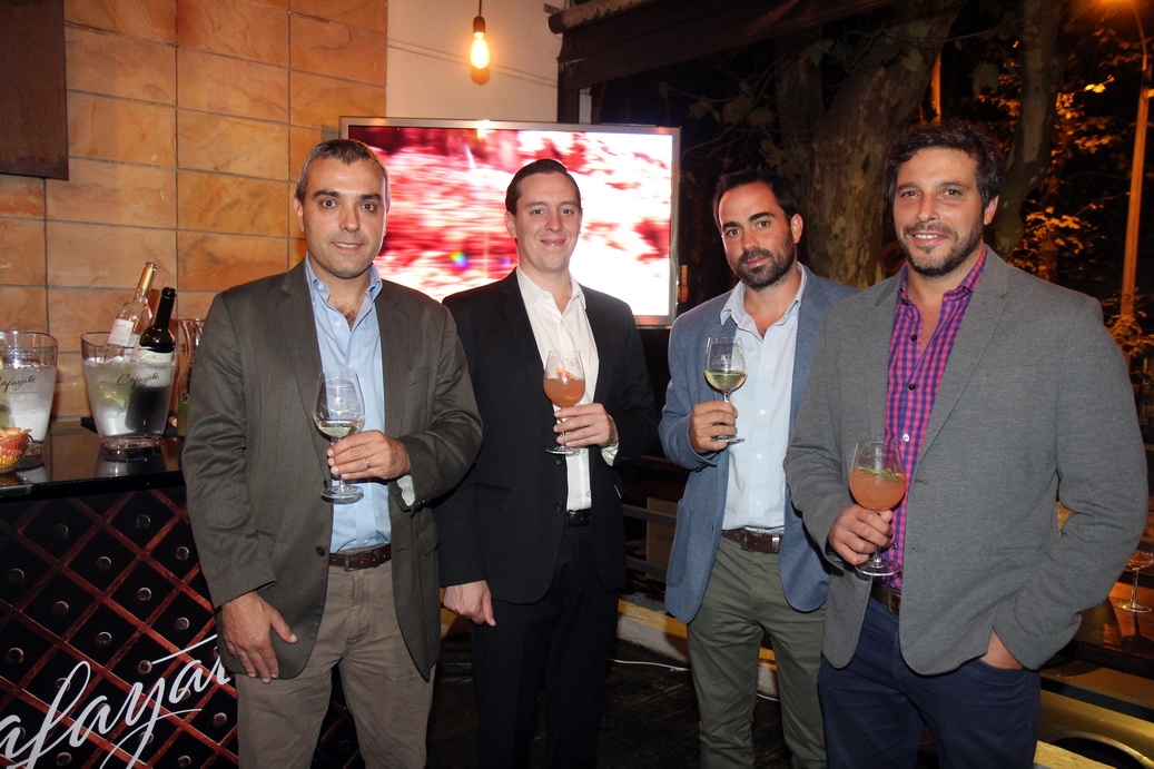 Diego Tabakián, Martín Bruno, Daniel Rowland y Javier Wagner